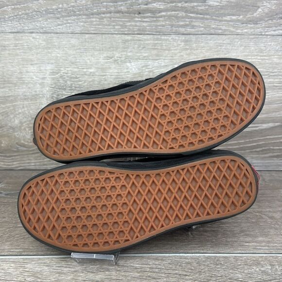 Vans Sk-8 Hi Black Suede Women’s Sz 7.5 High-Top Lace Up Skateboard Sneakers - Picture 8 of 10